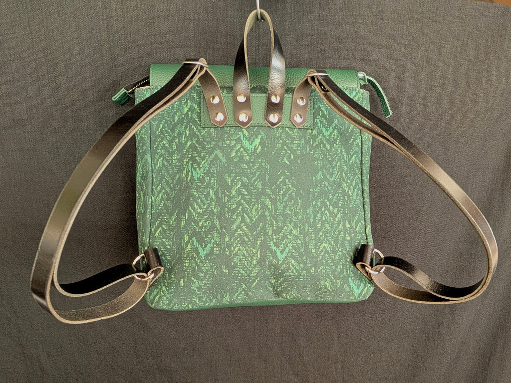 bretelles et poignées en cuir noires