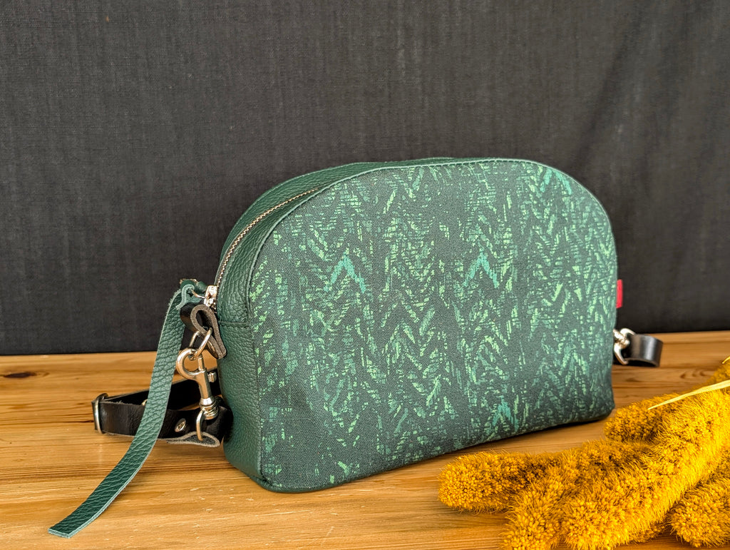 sac à main sac à bandoulière en cuir et imprimé fait qu Canada