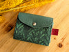 petit porte-cartes compact en cuir fait à la main à Montréal
